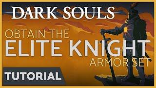 Dark Souls - How to get the Elite Knight Armor Set in the Darkroot Garden