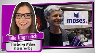 SPIELWARENMESSE 2023 - MOSES. VERLAG - Friederike Wehse im Interview - Spiel doch mal!