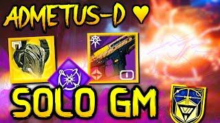 Trying Admetus-D is a Solo GM ! Warden of Nothing - Void Warlock [Destiny 2 Episode Heresy]