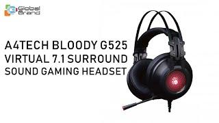 A4TECH Bloody G525 Virtual 7.1 Surround Sound Gaming Headset | Global Brand Pvt Ltd