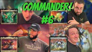 MTG EDH Gameplay | Commander with the boys | Josh, Garrett, Raymond and Austyn with a Y | CCU ep 6