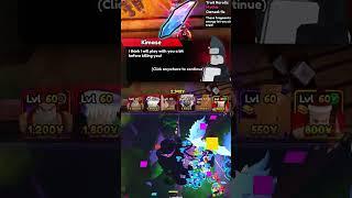 who will win  #roblox #robloxtowerdefence #animeadventures #animevanguards