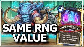 Hearthstone - Best of Same RNG Value