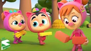 Tre piccoli porcellini | Cartoni animati | Kids Tv Italiano | Musica per bambini