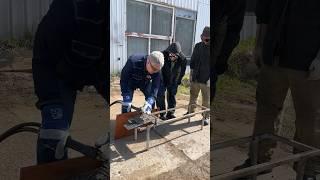 ГАЗОВАЯ РЕЗКА. ПРОФЕССИОНАЛ УЧИТ СТУДЕНТОВ #кузнецымолодцы #практика