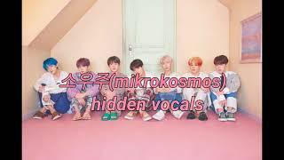 BTS - 소우주(mikrokosmos) Hidden vocals