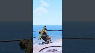 The Titan guns sinks Enemy Fighter Jets with ease || Eps. 970 #yearofyou #arma3 #shorts