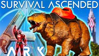 Ark: Survival Ascended - Taming a Dire Bear for Bee Honey! ASA E18 Ark Ascended Gameplay