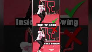 Short & Quick Swing Path! Try this! #baseballszn #softball #mlb #mlblb #baseball #athlete #shorts