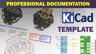 KiCad 8.0 - Project structure, workflow and generating professional documentation