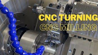CNC Mill Turn Working Process - CNC Turning Center at RapidDirect