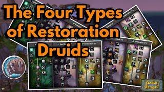 Restoration Druid Talent Guide - The Four Types