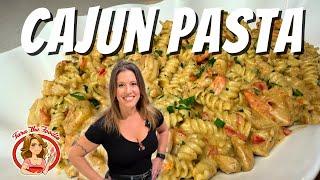 My Family's FAVORITE Cajun Chicken and Shrimp Pasta | Tara the Foodie