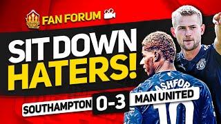 DELIGT-FUL UNITED! Southampton 0-3 Man United | LIVE Fan's Forum