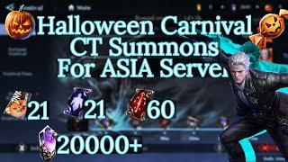 Devil May Cry Peak of Combat ( DMC POC ) | Halloween Carnival | Count Thunder and Exclusive Summons!