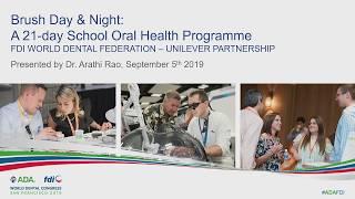 Brush Day & Night symposium at FDI World Dental Congress 2019