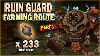 All Ruin Guards Locations - Efficient Farming Route - Mondstadt & Liyue Area - Part 1 | Genshin