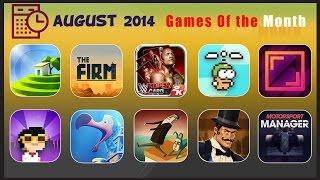 Top 10 iOS Games Of The Month August 2014 iGamesView