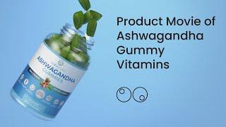 Product Movie of Ashwagandha Gummy Vitamins | Dandify Design Studio