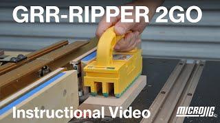 GRR-RIPPER 2GO™ Instructional Video! Learn how to use the GRR-RIPPER 2GO to make accurate cuts.