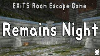 EXiTS Room Escape Game Remains Night Walkthrough (NAKAYUBI)