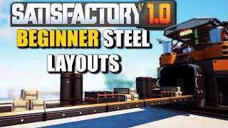 The Ultimate Beginner's Guide To Steel Layouts in Satisfactory 1.0