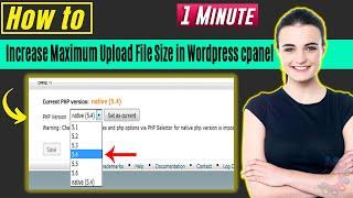 How to increase maximum upload file size in wordpress cpanel 2024