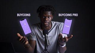 Buycoins vs Buycoins Pro - Cryptocurrency Mobile App Overview