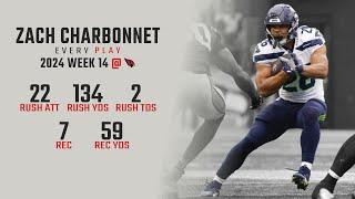 Zach Charbonnet Week 14 Replay: Every Run, Target, and Catch @ Arizona Cardinals