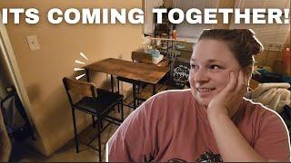 Turning my SMALL Apartment into a HOME! | Let's Build a TABLE!