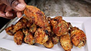 Air Fried Lemon Pepper Wings Recipe | Better Than Wingstop