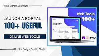 Launch 100+ Tools Web Portal and Start Earning from Ads | SaaS Web Tools Website - Cyber Tools