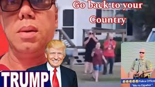 Angel Rodriguez Vote For Donald Trump backfires  ￼ tiktok reacts  (￼Go back to your Country)