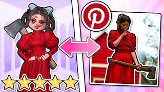 PINTEREST PICKS MY OUTFITS in Dress to Impress! | Roblox