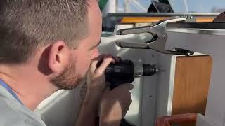 Installation video of Zarcor™ Companionway Doors on a beautiful Beneteau Oceanis