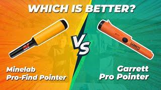 Pinpointer Comparison: Minelab Pro-Finder vs. Garrett Pro Pointer