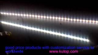 super bright high density  5050 pure white waterproof LED light strips - kutop.com