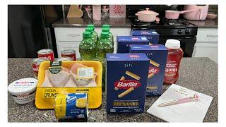 my small FIRST OF THE MONTH grocery haul | MONEY SAVING tips | EASY meal ideas 