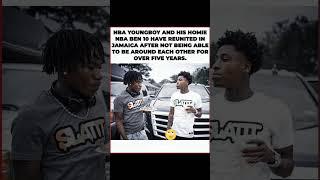 NBA YoungBoy & Ben10 REUNITE in Jamaica After 5 YEARS Apart! #nbayoungboy #ben10 #shorts #viralvideo