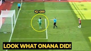 Andre Onana brilliant MIND GAMES before PENALTY SAVE against Southampton | Man Utd News