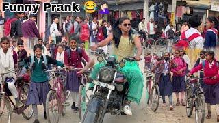 काजल मेरी Girlfriend Hai  Funny Prank In Public || Best Prank 2024 / Ritik Jaiswal