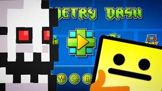 Geometry Dash: Playing Press Start Levels