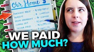 Our House Price & Mortgage Details | First Time Home Buyers FHA Loan With Low Downpayment