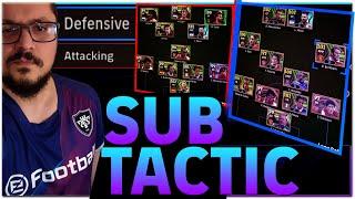 eFootball 2024 Tactics SUB tactic guide Manual switch