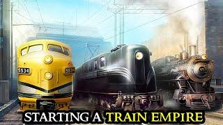 Starting A Train EMPIRE - Railroad Corporation 2 || Strategy Train Management FULL GAME