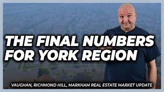 Vaughan, Richmond Hill & Markham Real Estate Update - The Final Numbers - (Dec 20, 2023)