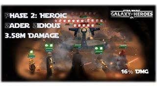 Zader HAAT Phase 2 - 3.05m (3.66m Record) - Star Wars Galaxy of Heroes