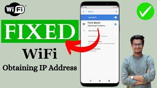 Fix Wifi Stuck on Obtaining IP Address in android | Failed to Obtain IP