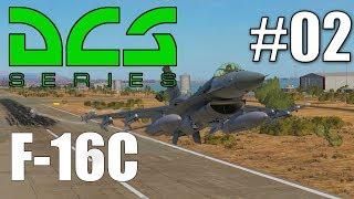 DCS: F-16C - Crashkurs #2 - Startup, Taxi, Funkgeräte, Takeoff [Deutsch|4k]