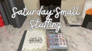 Saturday Small Cash Stuffing | Low Cash Stuffing #lowincome #cashstuffing #2025savings